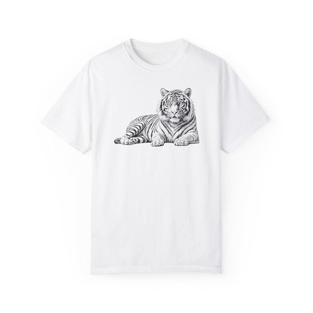Tiger Graphic Unisex T-Shirt | Animal Lover Tee, Casual Wear, Wildlife Shirt, Gift for Nature Lovers, Comfort Fit