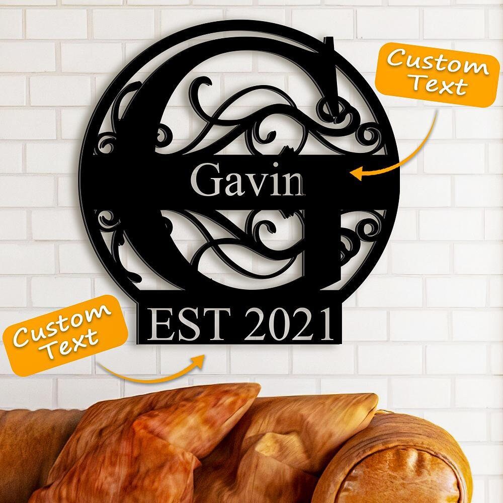 Custom Family Name Decor Last Name Sign Best Wedding, new Baby or Anniversary Gift for Your Loved Ones or Friends