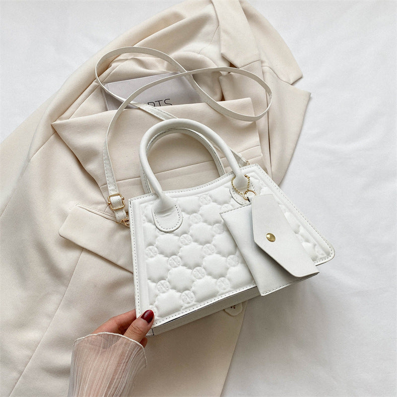 Fashion Simple Small Square Bag Casual Shoulder Bag