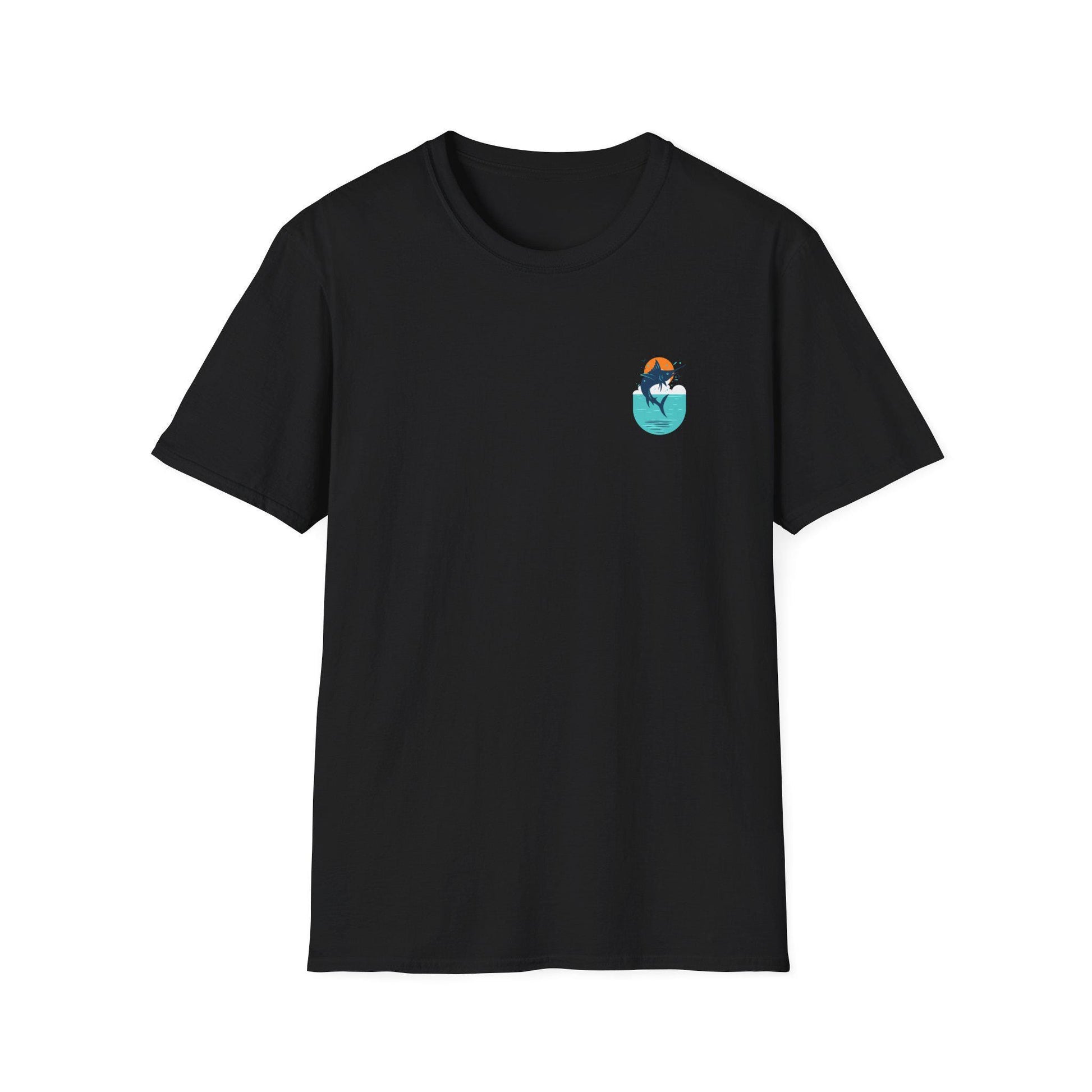 Fishing Adventure Unisex Softstyle T-Shirt - Great for Anglers, Beach Days, Summer Vibes, Gifts for Him/Her, Ocean Enthusiasts, Fishing