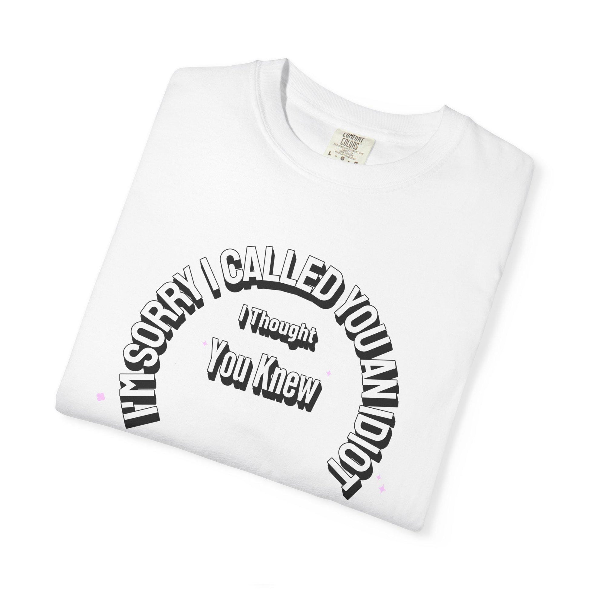 Funny T-Shirt for Casual Days, Gifts for Friends, Humor Tee, Relaxed Fit Shirt, Unisex Graphic Tee, funny gift, comfort colors T-Shirt