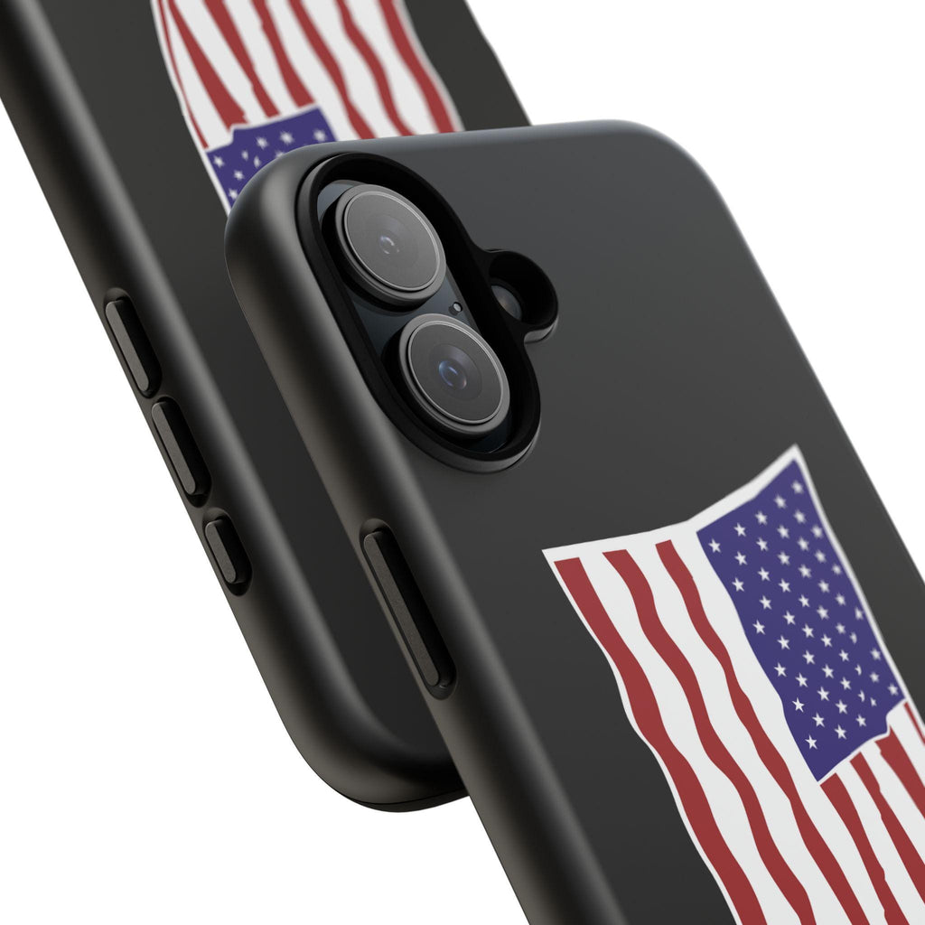 American Flag iPhone Case, Tough Cases, Patriotic Gift, USA Pride, Independence Day, Veteran's Day, Custom Phone Cover