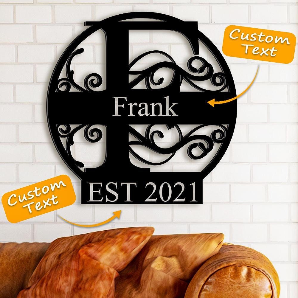 Custom Family Name Decor Last Name Sign Best Wedding, new Baby or Anniversary Gift for Your Loved Ones or Friends