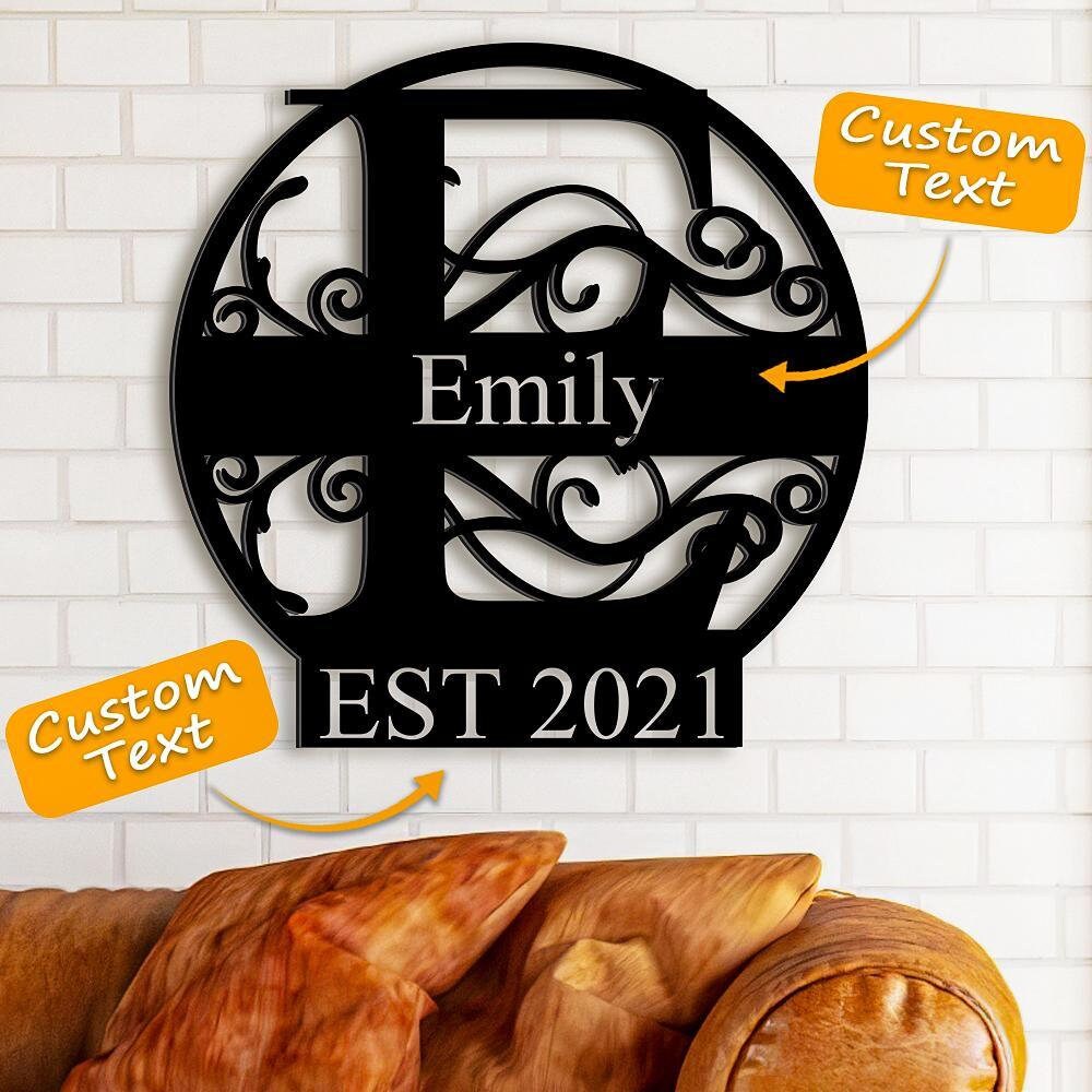 Custom Family Name Decor Last Name Sign Best Wedding, new Baby or Anniversary Gift for Your Loved Ones or Friends