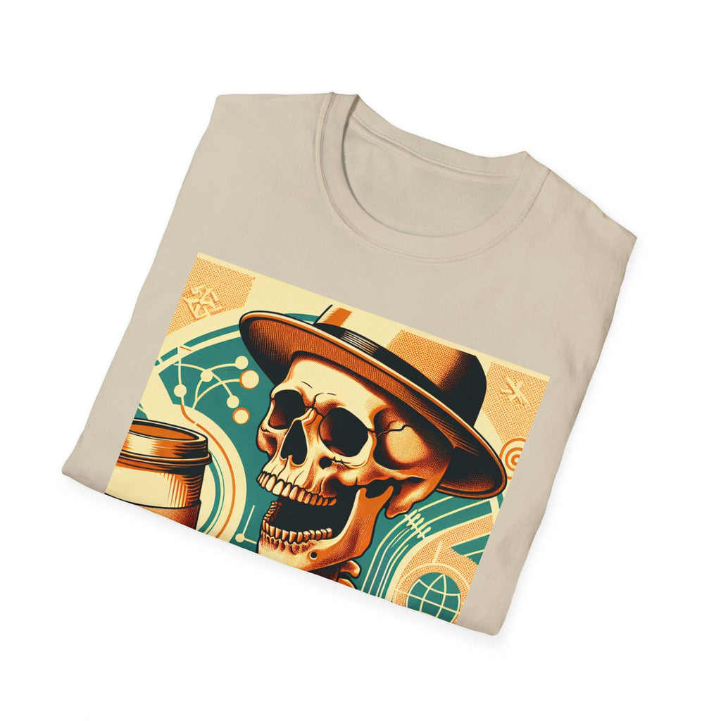 Fun spooky and scary Halloween t-shirt coffee to go