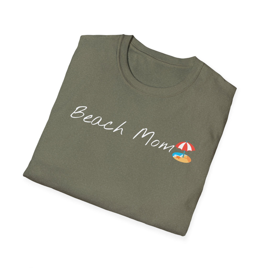 Beach Mom T-Shirt Mom life Beach vibes Vacation shirt mode summer fun Family vacation Mother's gift