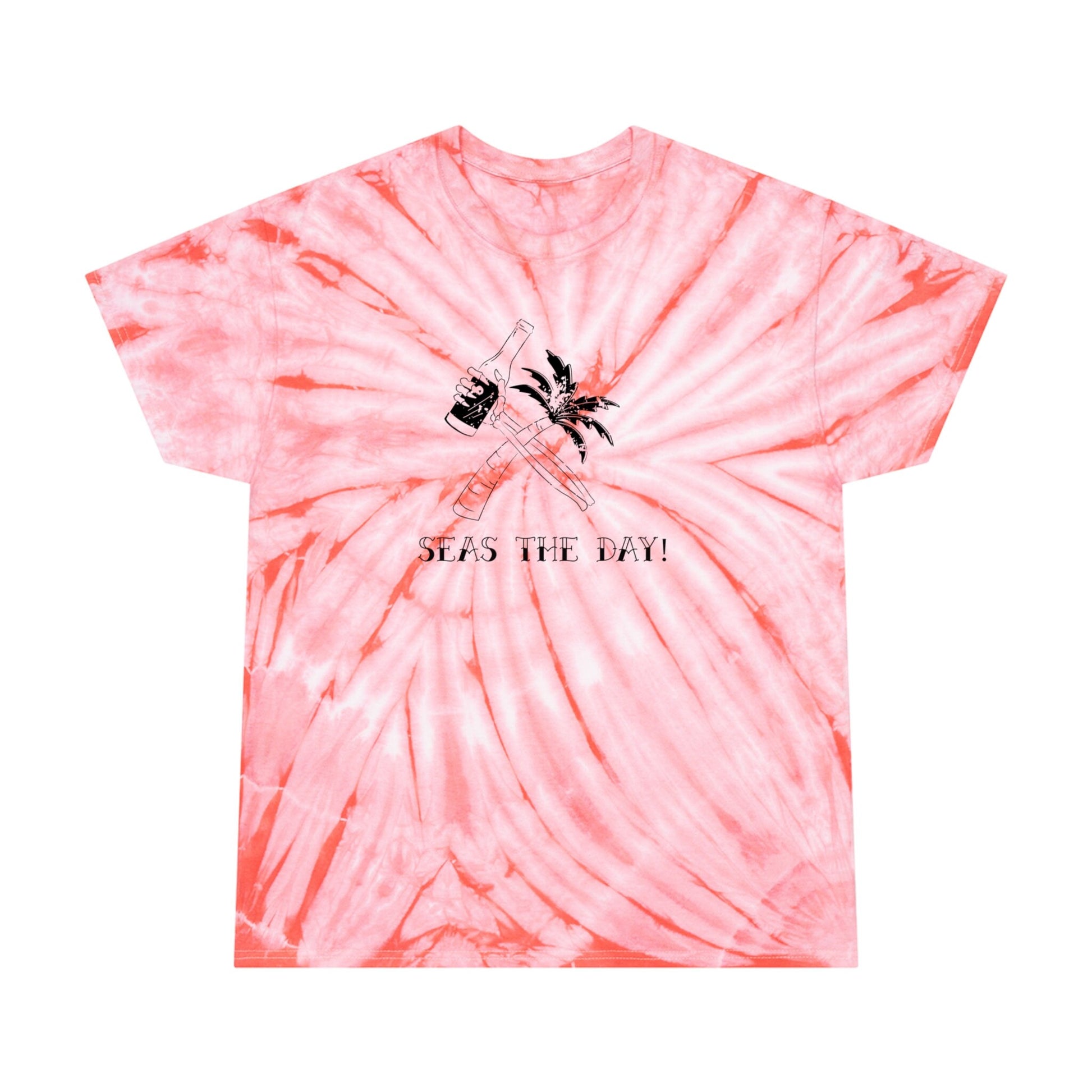 Tie Dye Seas the Day! Tie-Dye Tee cruise t-shirt beach t-shirt