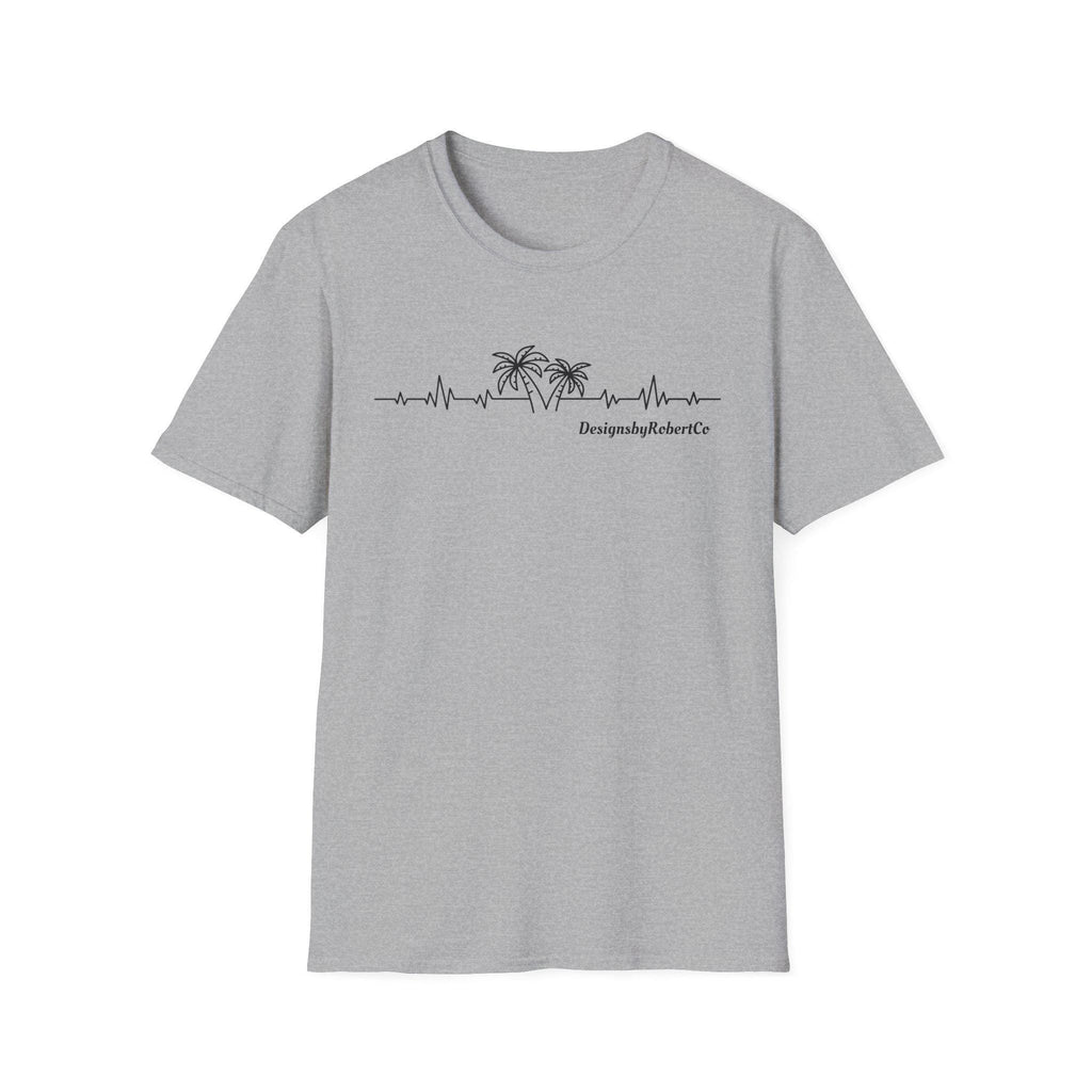Tropical t-shirt for everyday wear