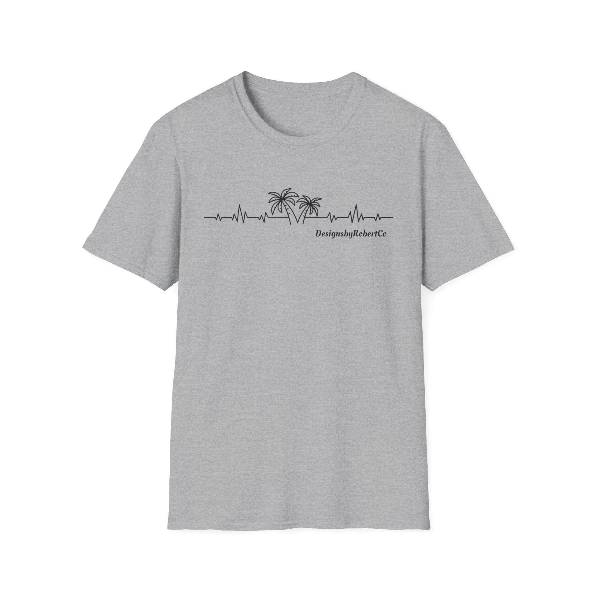 Tropical t-shirt for everyday wear