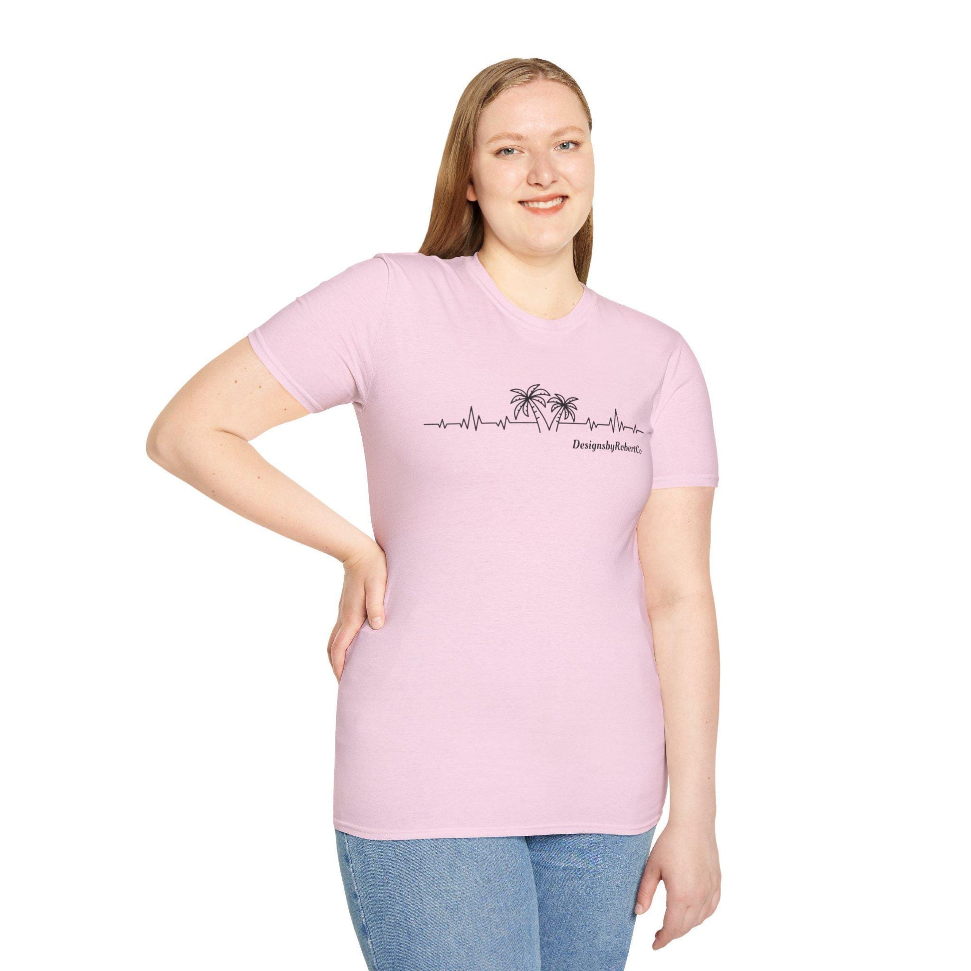 Tropical t-shirt for everyday wear
