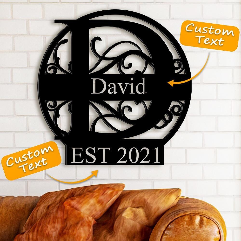 Custom Family Name Decor Last Name Sign Best Wedding, new Baby or Anniversary Gift for Your Loved Ones or Friends
