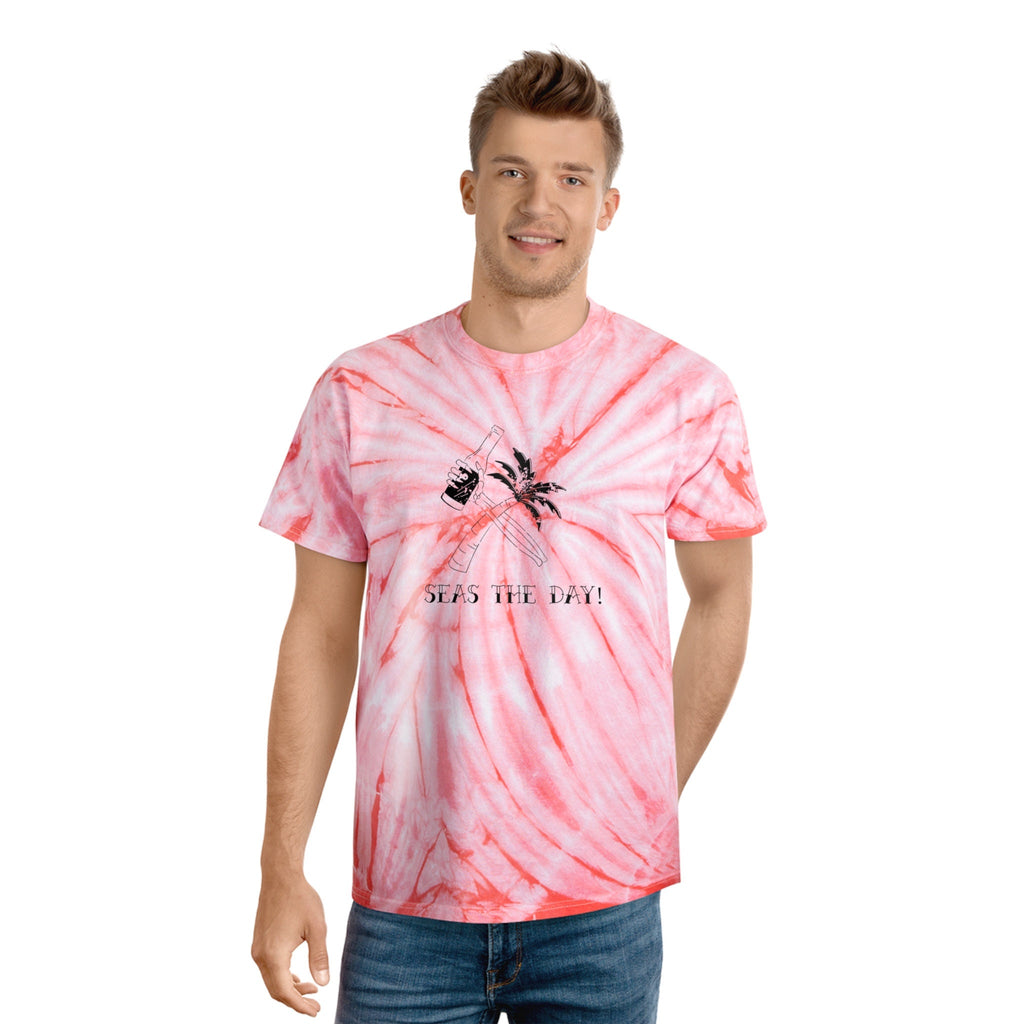 Tie Dye Seas the Day! Tie-Dye Tee cruise t-shirt beach t-shirt