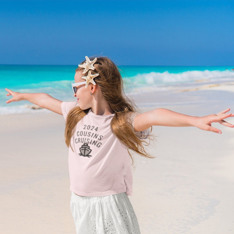 Kids cruise Tee Shirt " Cousins Cruising"