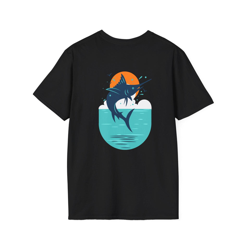 Fishing Adventure Unisex Softstyle T-Shirt - Great for Anglers, Beach Days, Summer Vibes, Gifts for Him/Her, Ocean Enthusiasts, Fishing