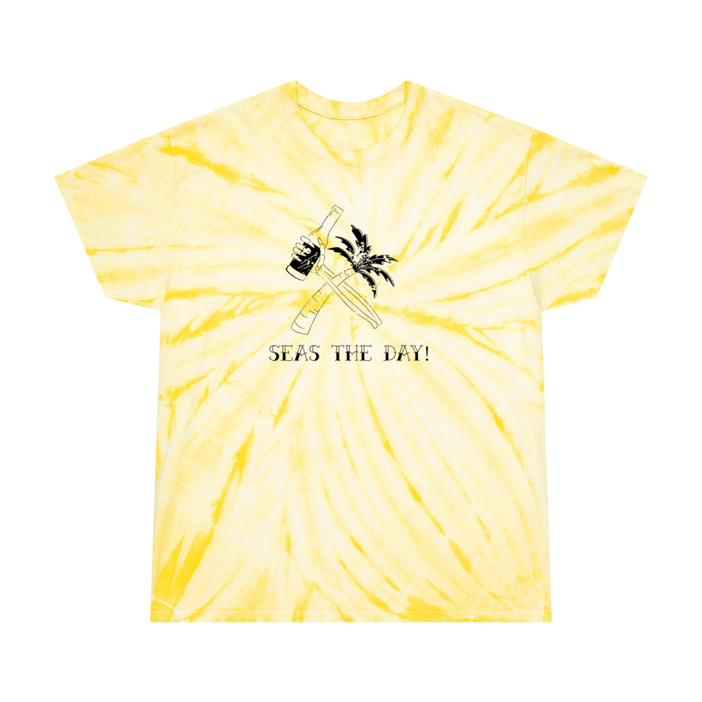 Tie Dye Seas the Day! Tie-Dye Tee cruise t-shirt beach t-shirt