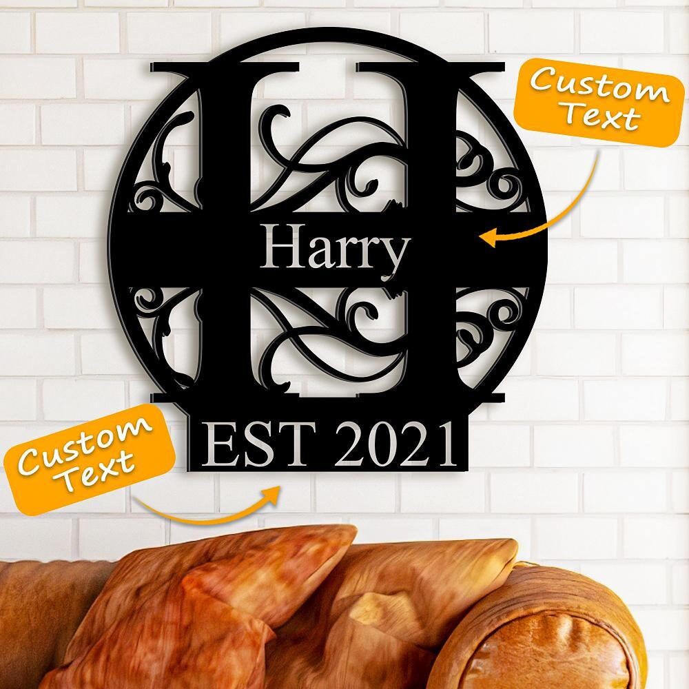 Custom Family Name Decor Last Name Sign Best Wedding, new Baby or Anniversary Gift for Your Loved Ones or Friends