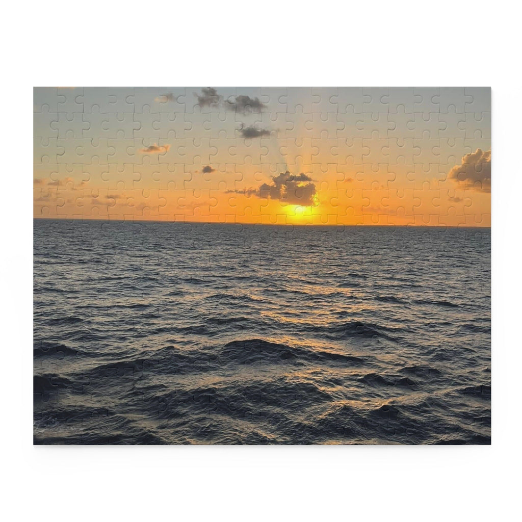 Ocean view at sunrise Puzzle (120, 252, 500-Piece)
