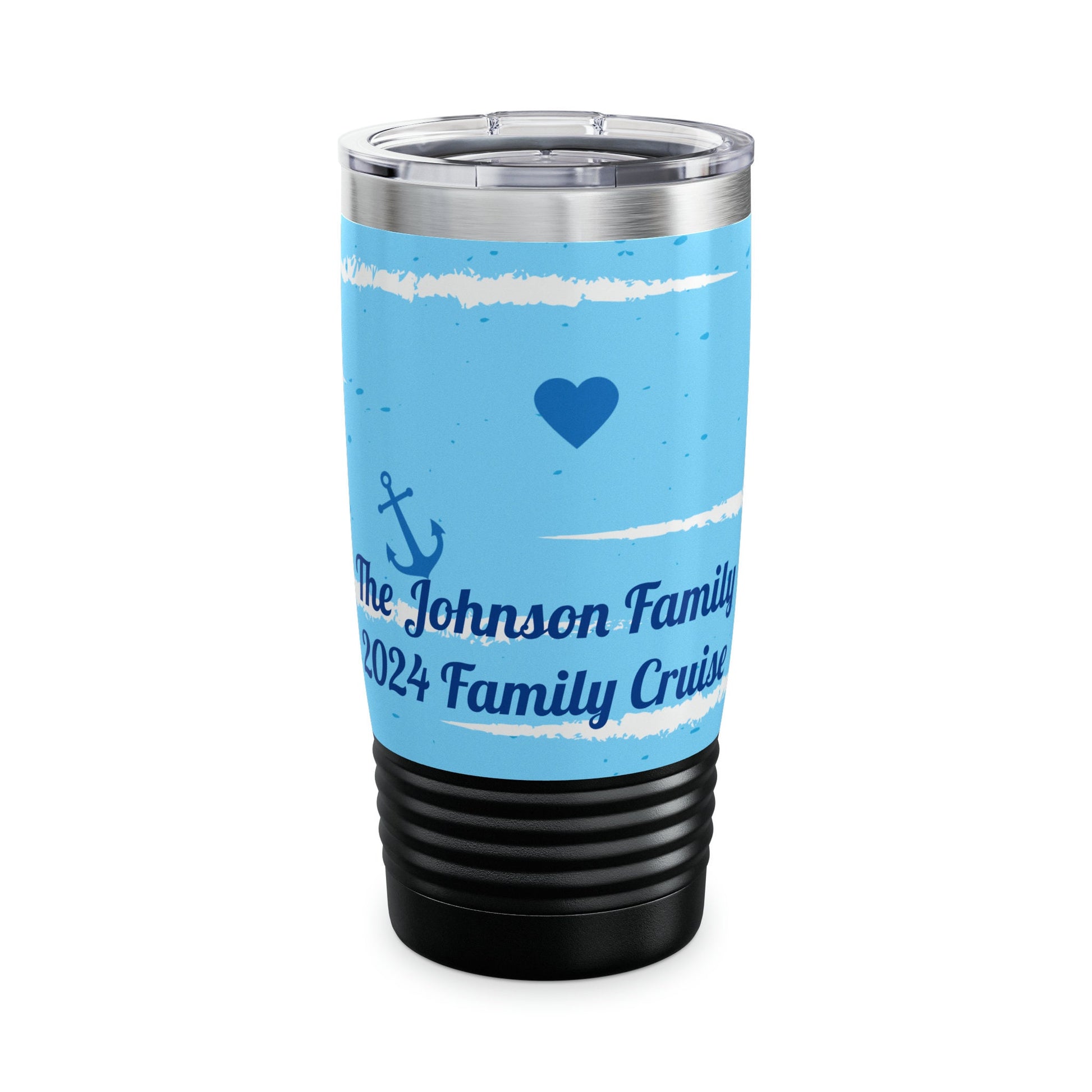 Personalized Ringneck 20oz Tumbler- perfect for family or group cruises, or wherever you're going! Make it your own!!