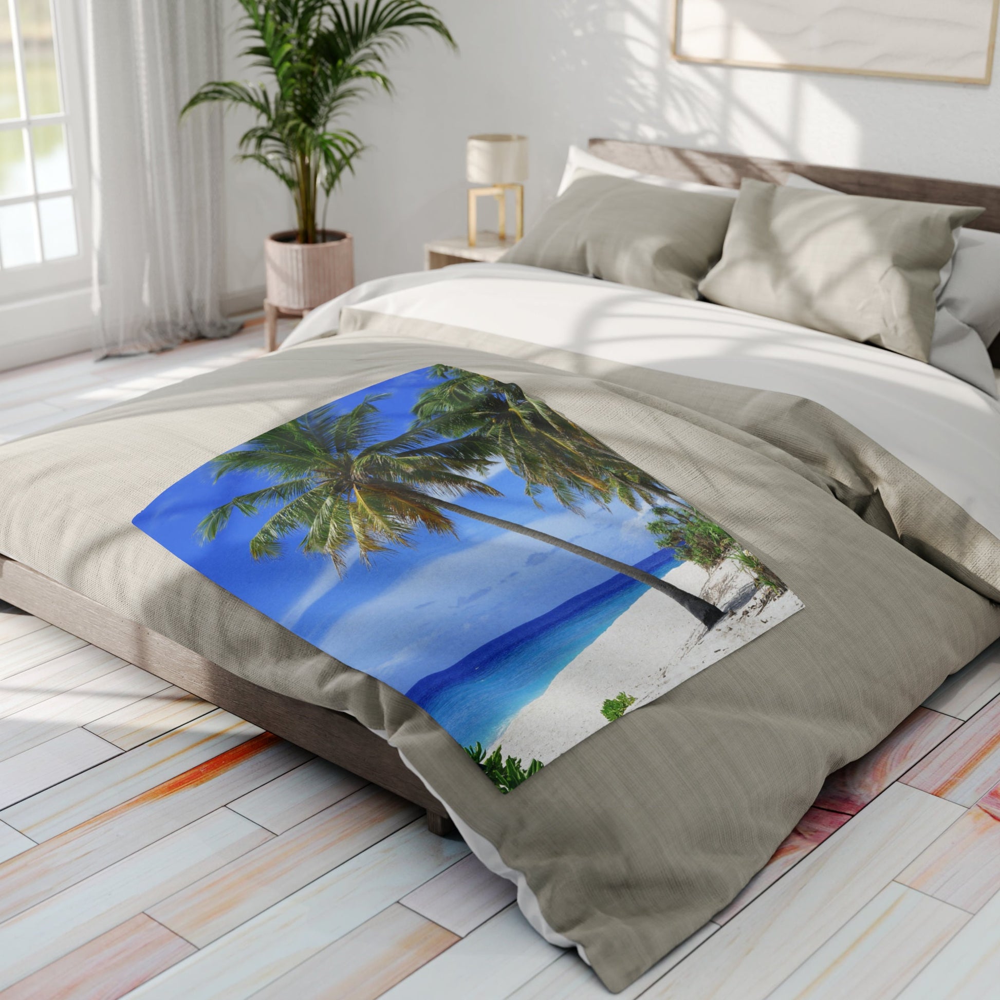 Beach Arctic Fleece Blanket