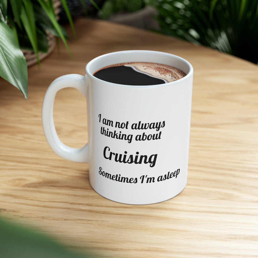 Cruise Ceramic Mug, 11oz Gift for the cruise lover