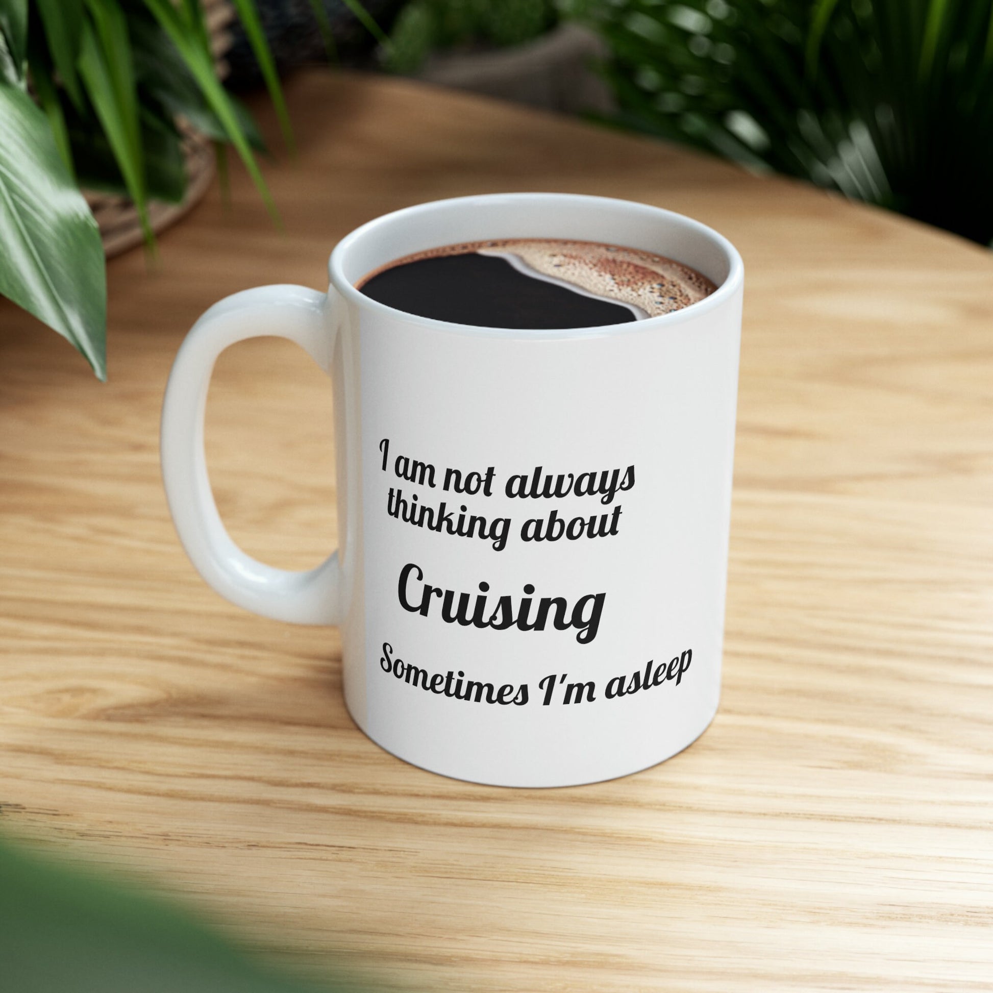 Cruise Ceramic Mug, 11oz Gift for the cruise lover