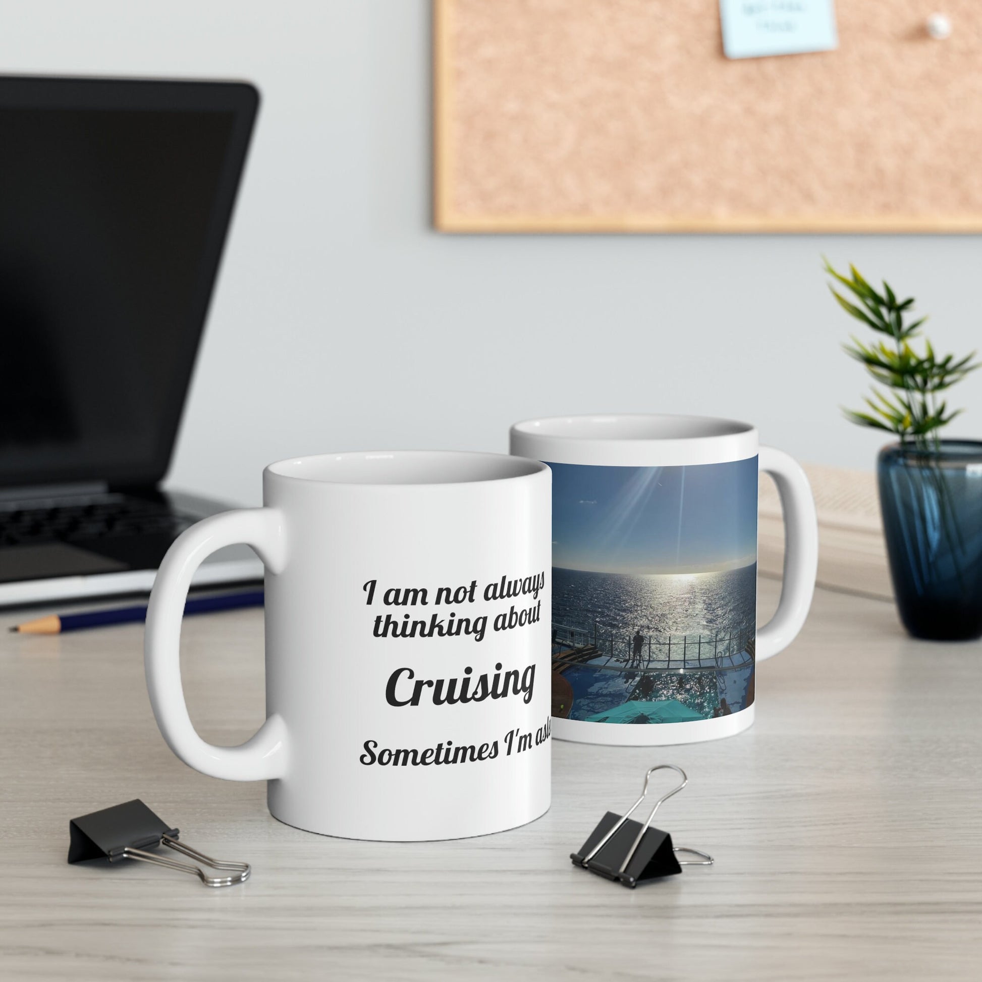 Cruise Ceramic Mug, 11oz Gift for the cruise lover