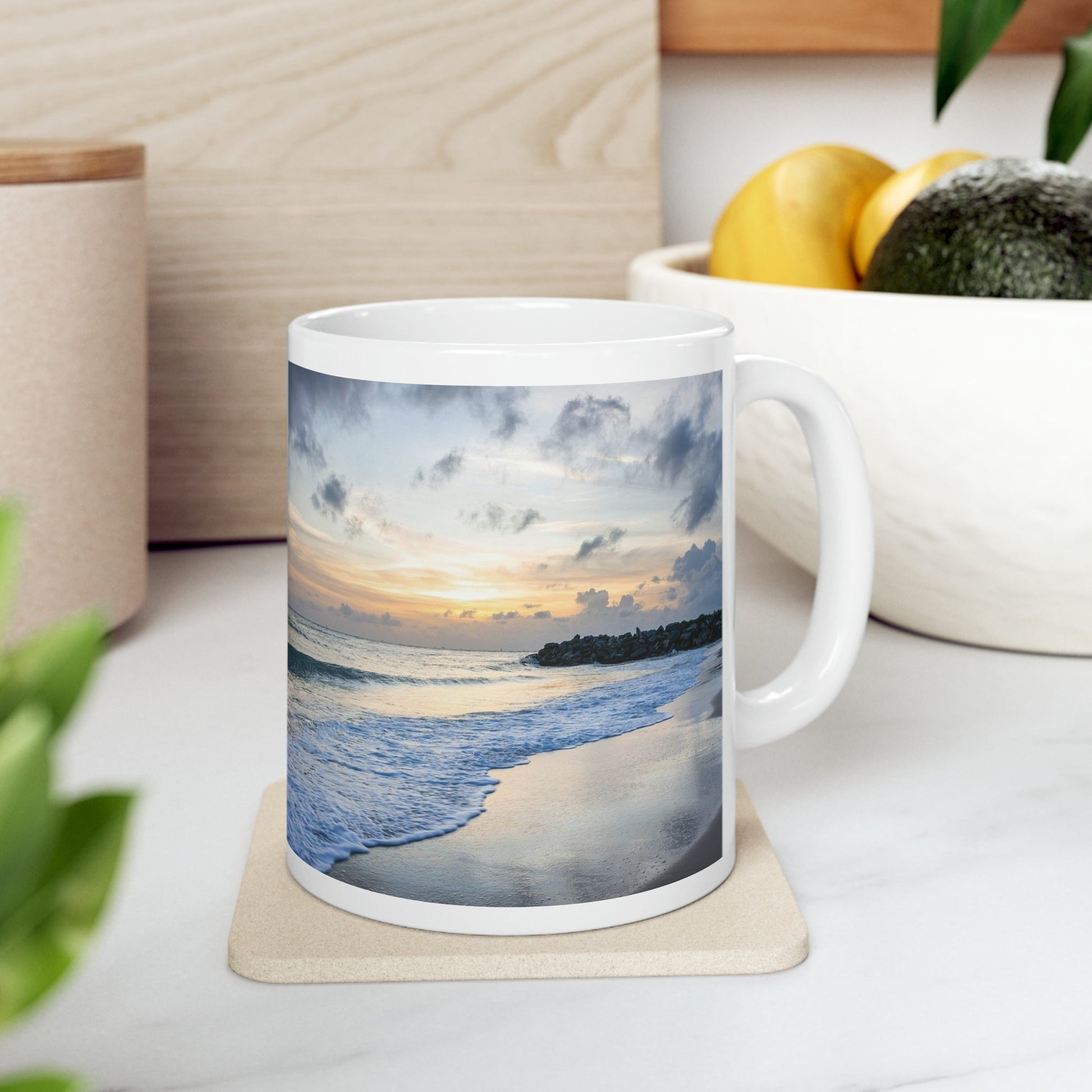 Beach Coffee Mug, 11oz Gift for the beach lover