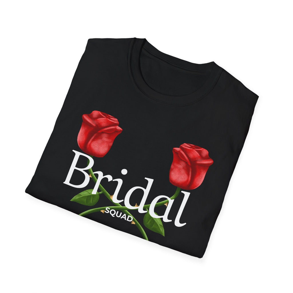 Bridal Squad T-Shirt | Matching Shirts for Bride Tribe | Wedding Party Tees | Cute Bridal Shower Gift Ideas