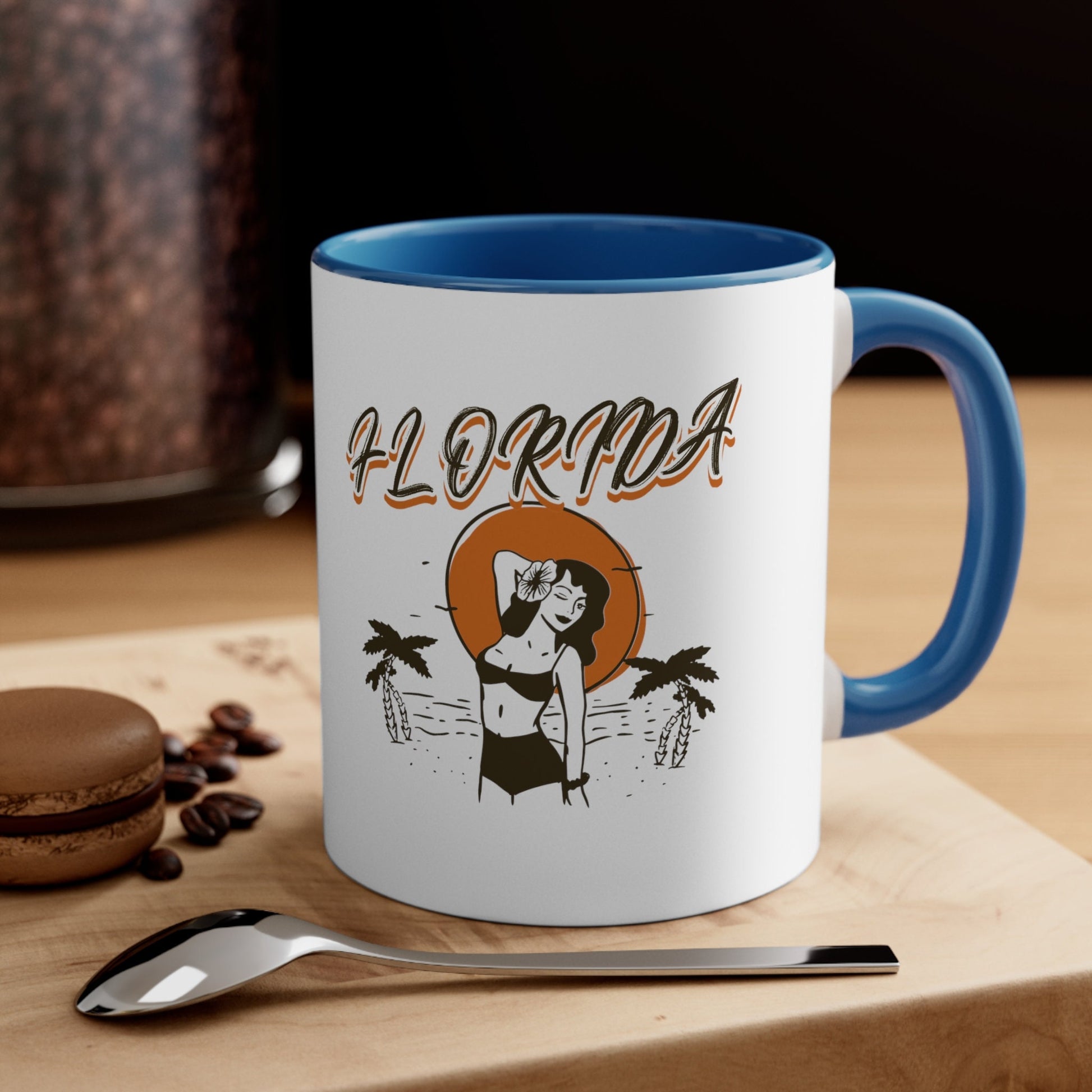 Retro Florida Coffee Mug, 11oz