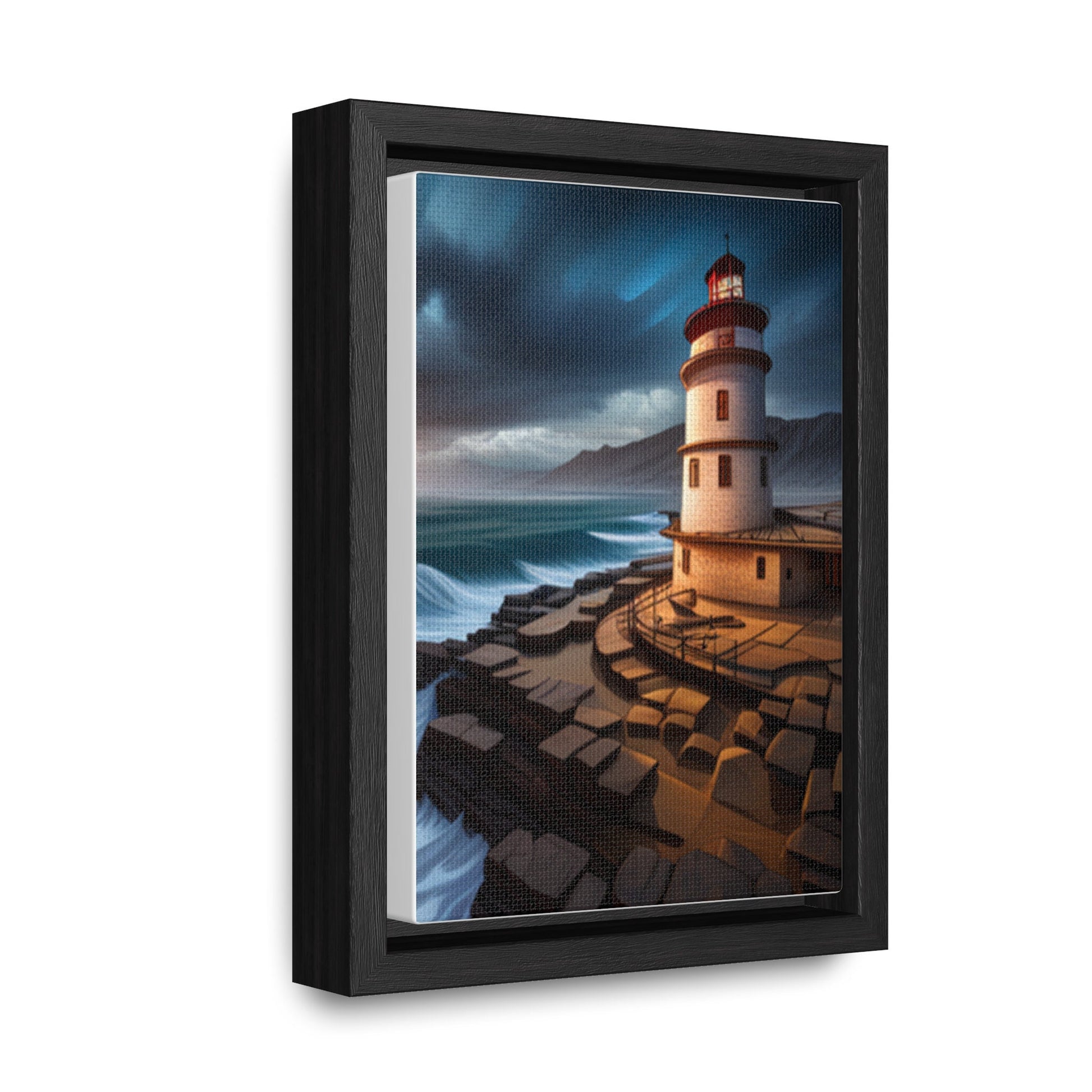 Lighthouse Gallery Canvas Wraps, Vertical Frame