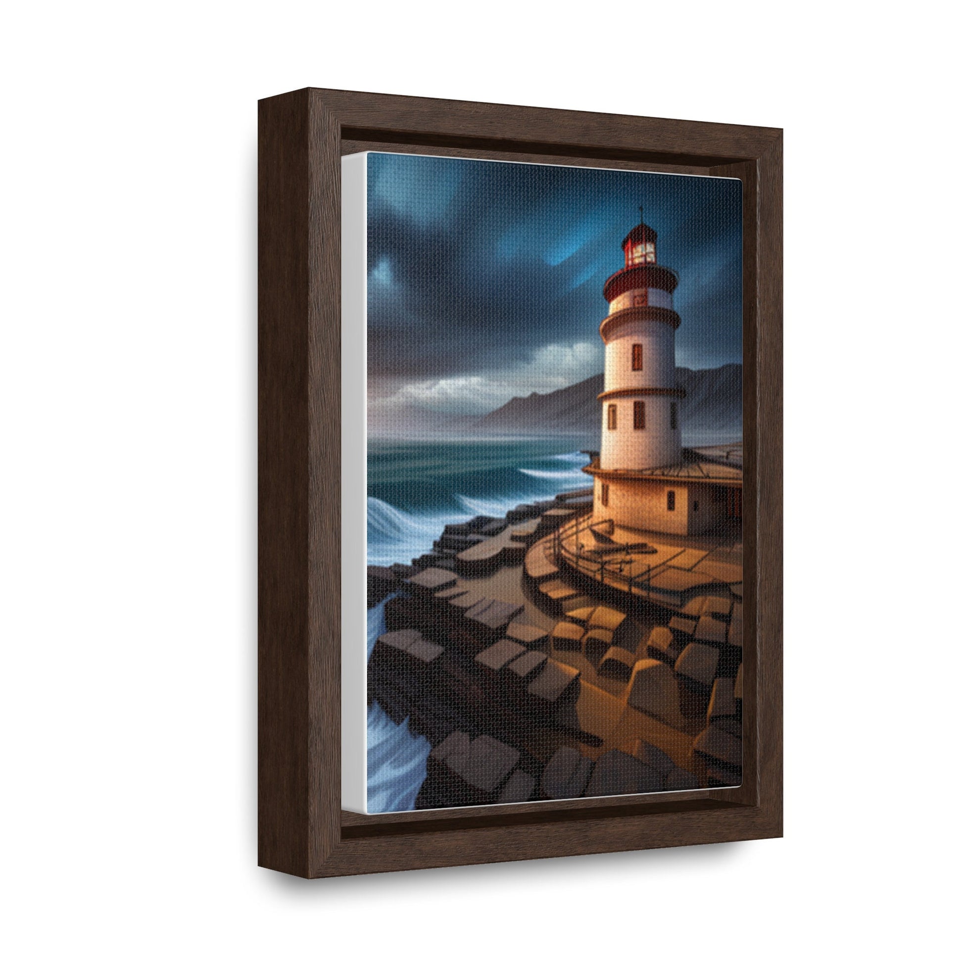 Lighthouse Gallery Canvas Wraps, Vertical Frame