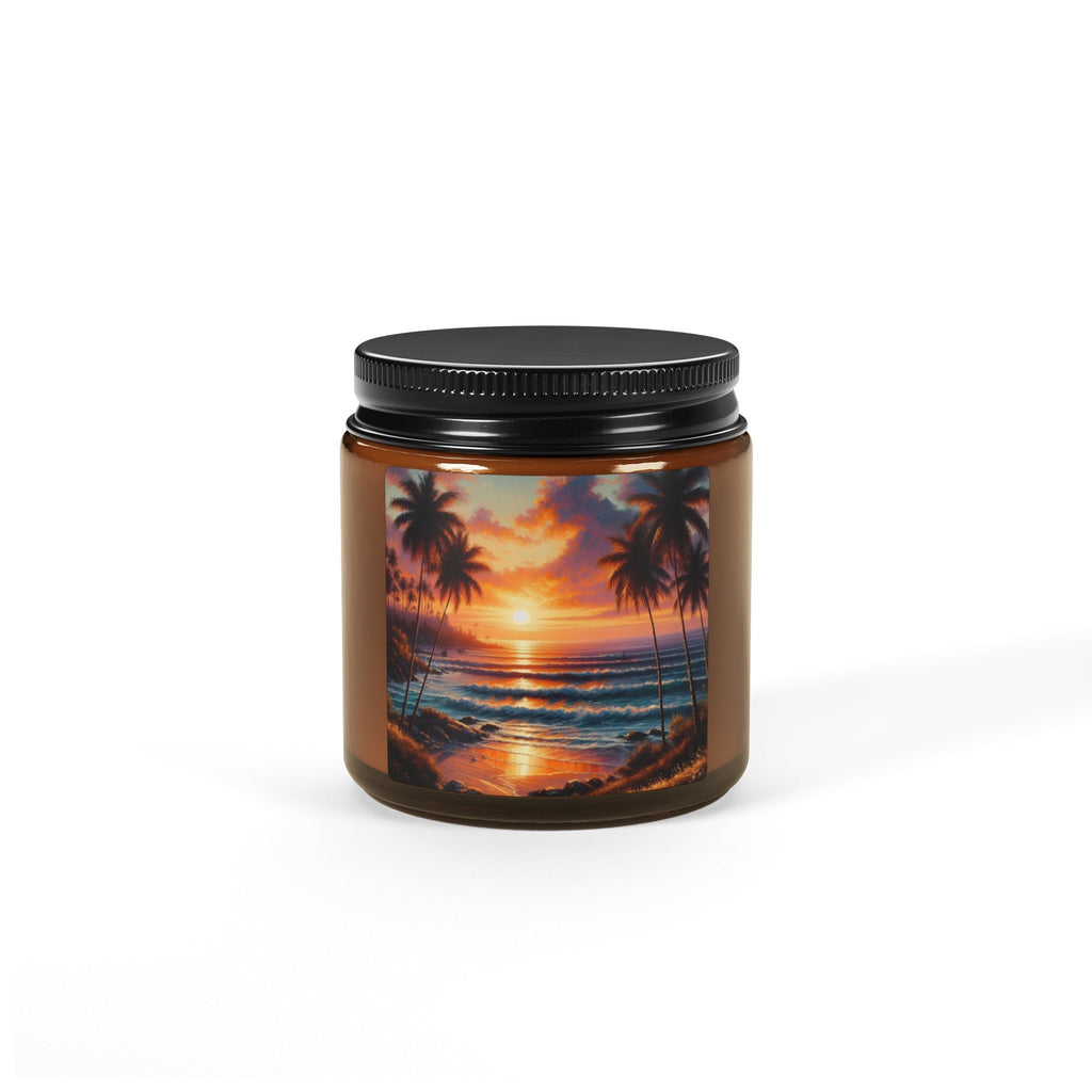 Scented Soy Candle Sunrise at the Beach (Multi-Sizes)