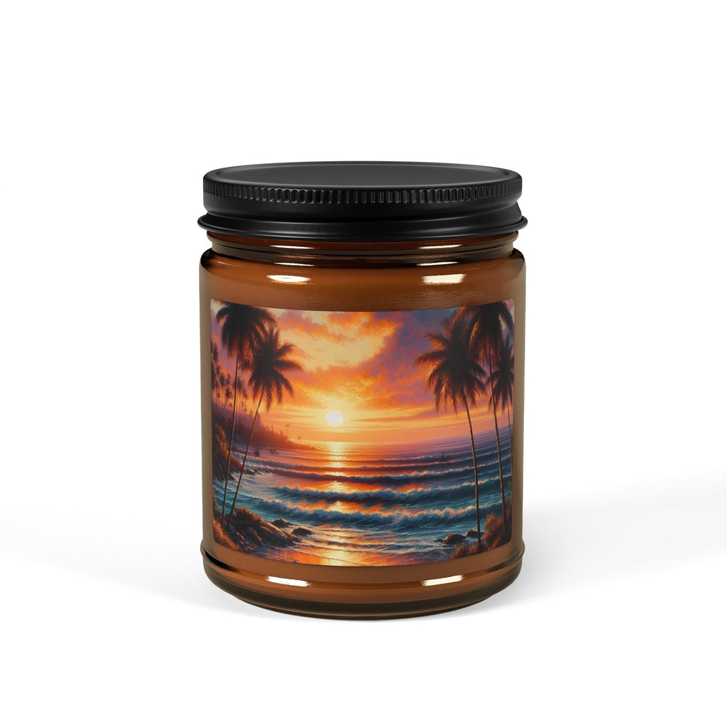 Scented Soy Candle Sunrise at the Beach (Multi-Sizes)