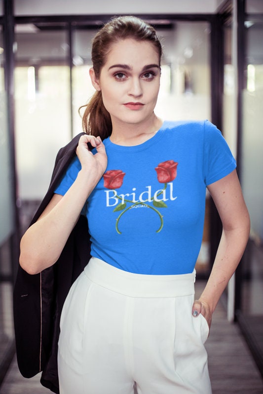Bridal Squad T-Shirt | Matching Shirts for Bride Tribe | Wedding Party Tees | Cute Bridal Shower Gift Ideas