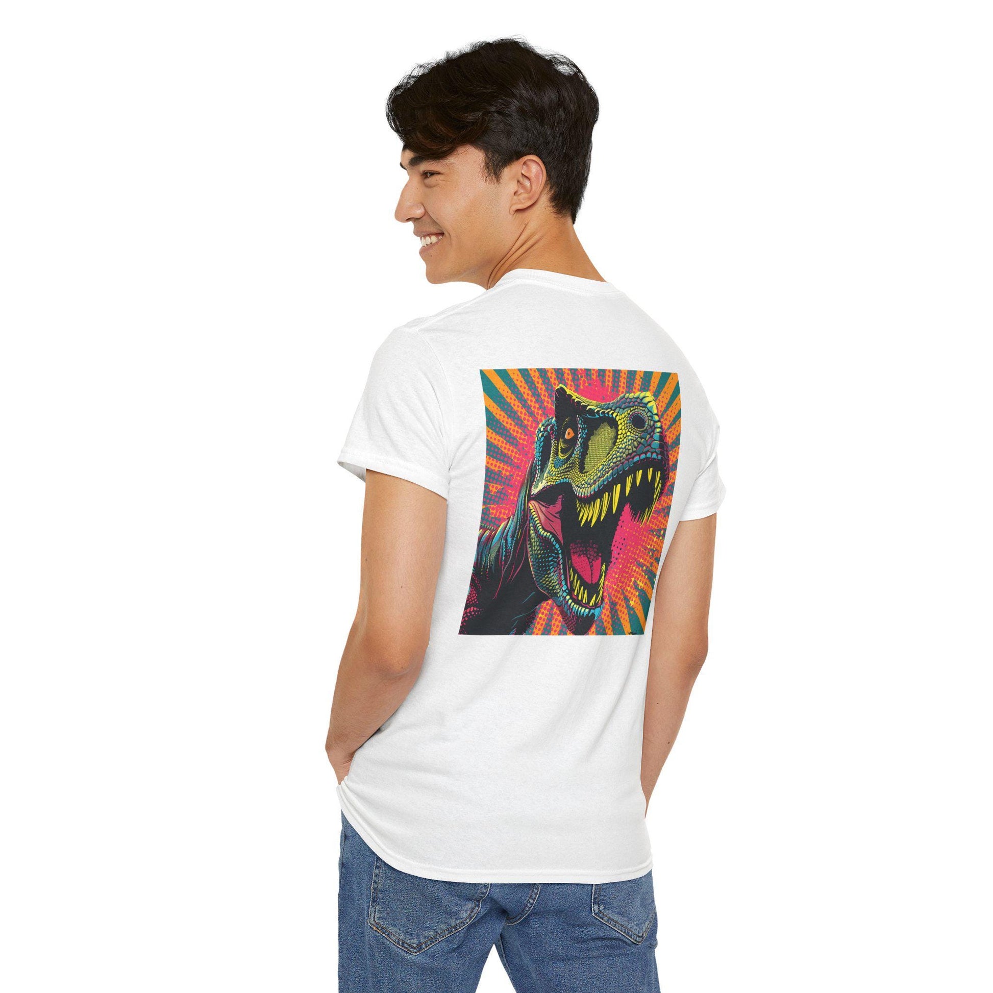 T-Shirt for dinosaur fans T Rex Dinosaur Retro Graphic Tee T-Rex Fun Gift Vintage Dino T-Shirt Dinosaur Lover Apparel Tee casual summer Tee
