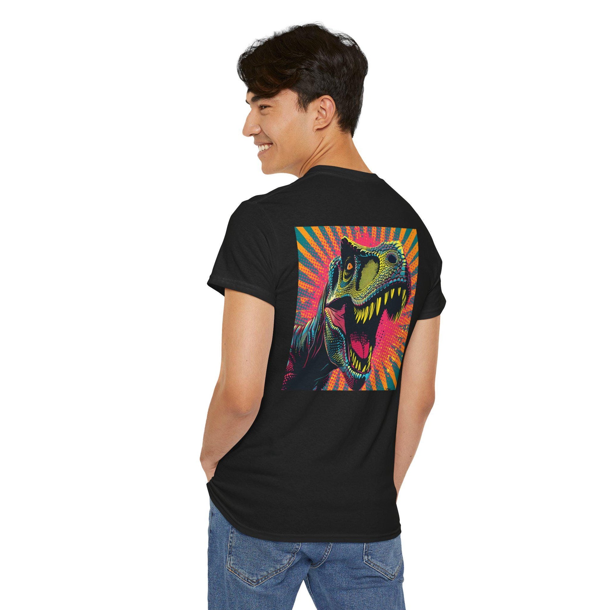 T-Shirt for dinosaur fans T Rex Dinosaur Retro Graphic Tee T-Rex Fun Gift Vintage Dino T-Shirt Dinosaur Lover Apparel Tee casual summer Tee