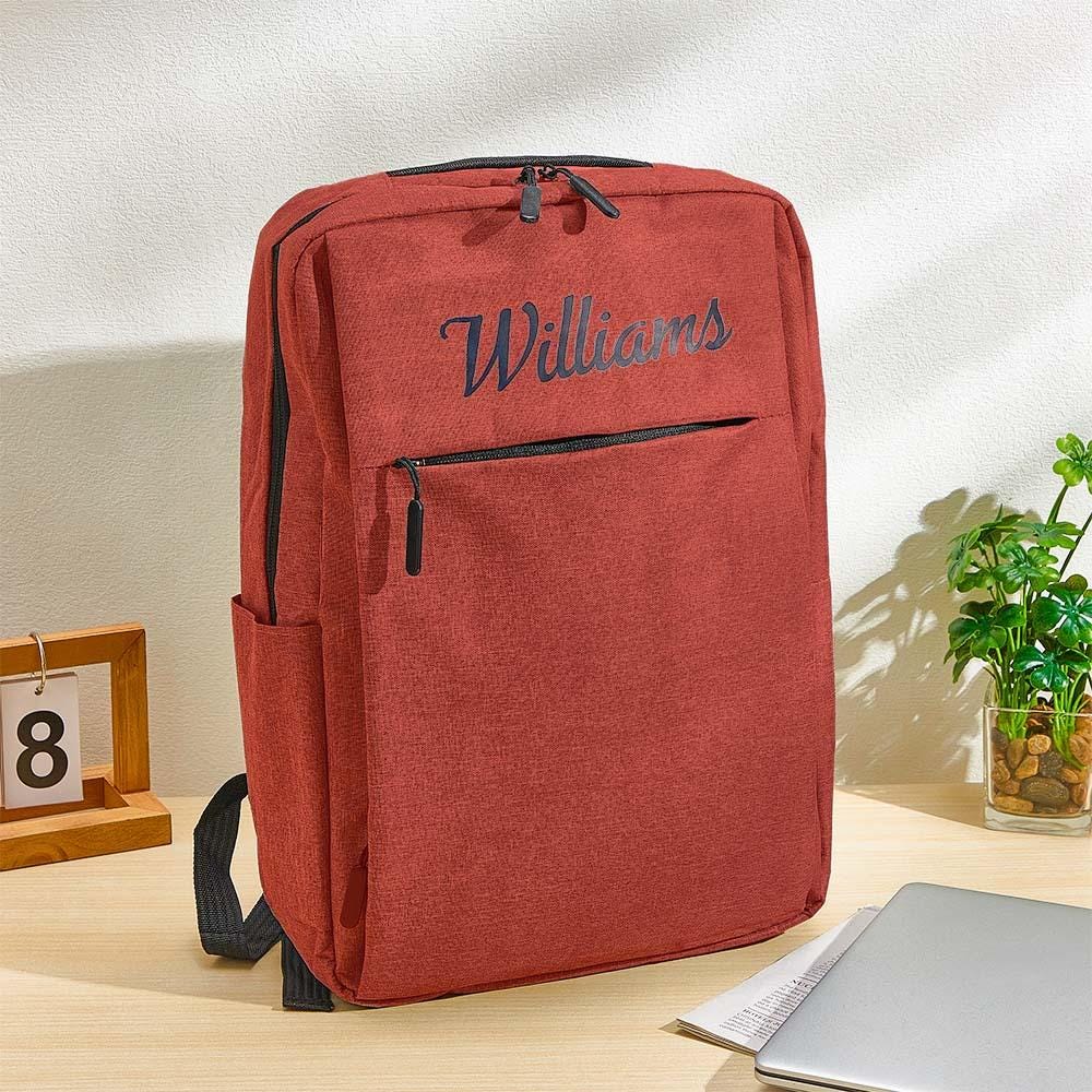Personalized Name Backpack for College and School, Laptop Bag Fits 15.6 Inch Notebook, Gift for Men & Women Back to School