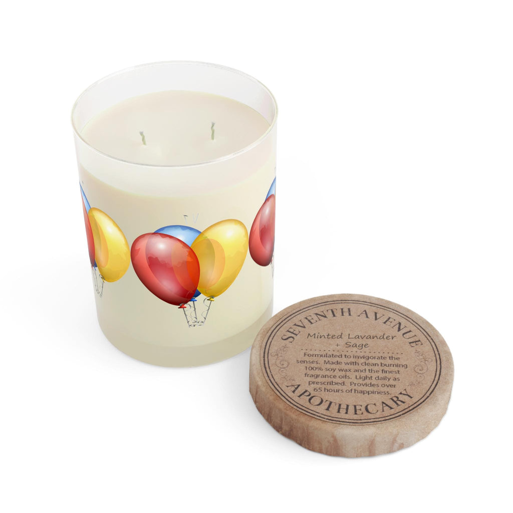 Celebration Scented Candle - Party Décor, Birthday Gift, Home Fragrance - Balloon Theme Candle