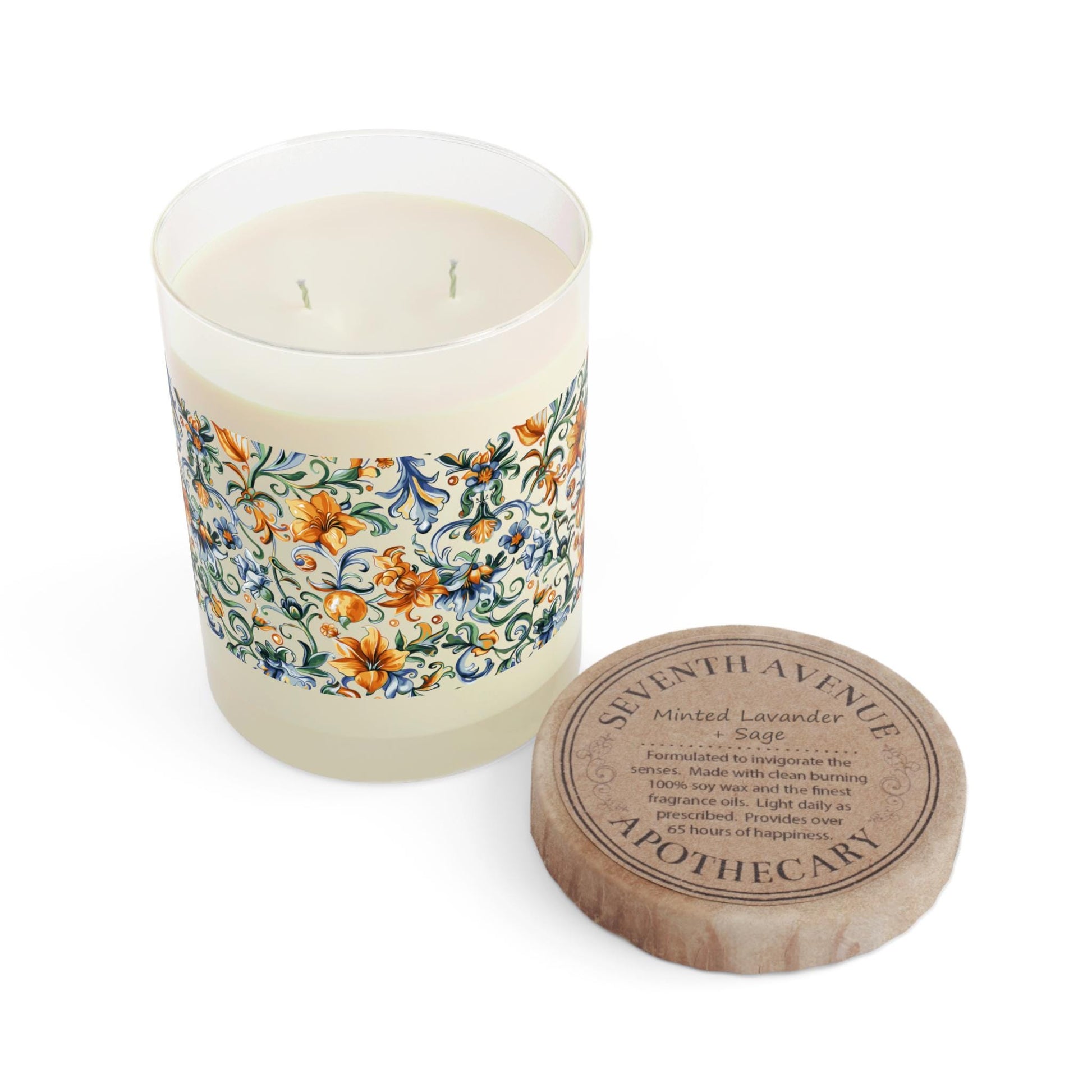 Flower Garden Scented Candle - 11oz Floral Decor, Relaxing Gift for Home, Aromatherapy Candle, Decorative Candle for Spa, Great smelling