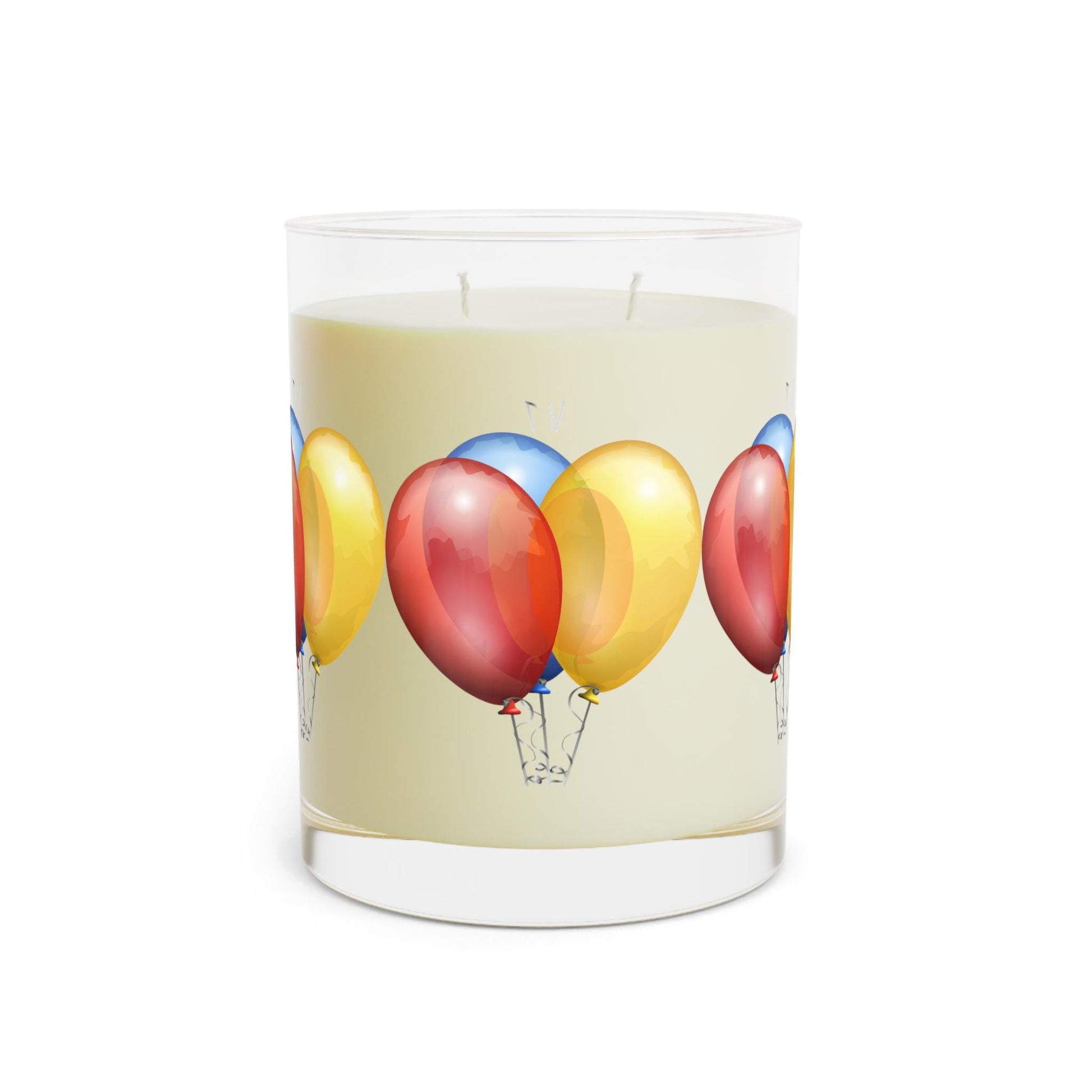 Celebration Scented Candle - Party Décor, Birthday Gift, Home Fragrance - Balloon Theme Candle